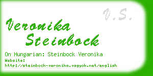 veronika steinbock business card